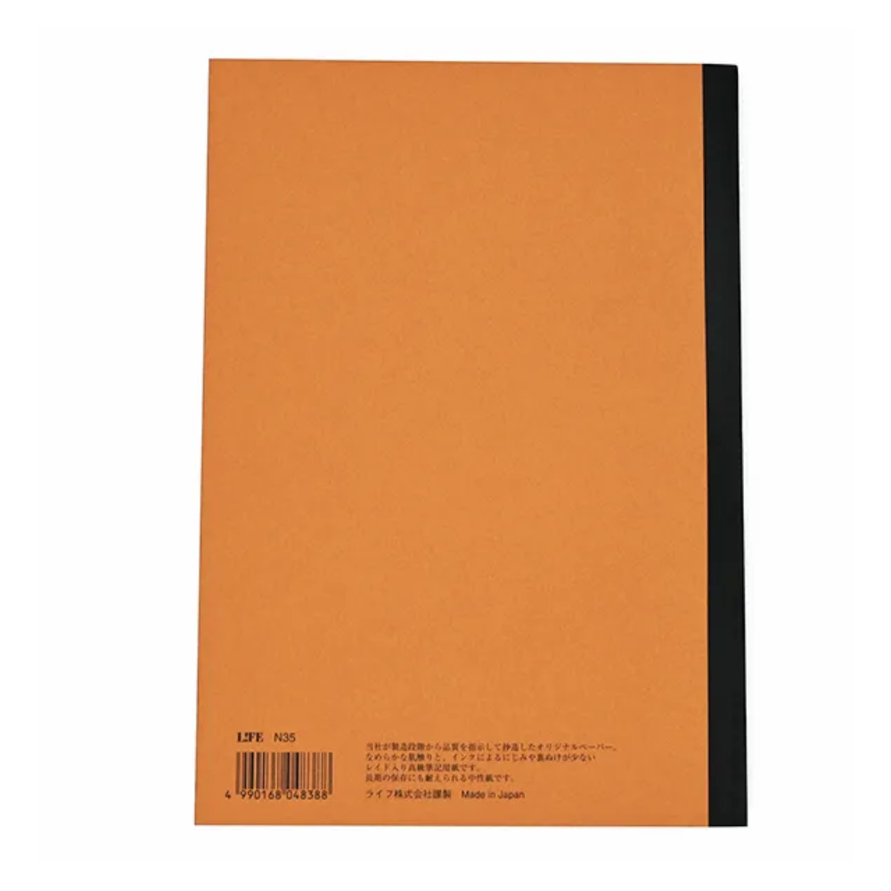 Life Noble B5 Unruled Premium Writing Notebook – 100 Cream Pages
