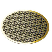 Luxury Brass Shippo Circle Coaster – 8.6 cm Japanese Design