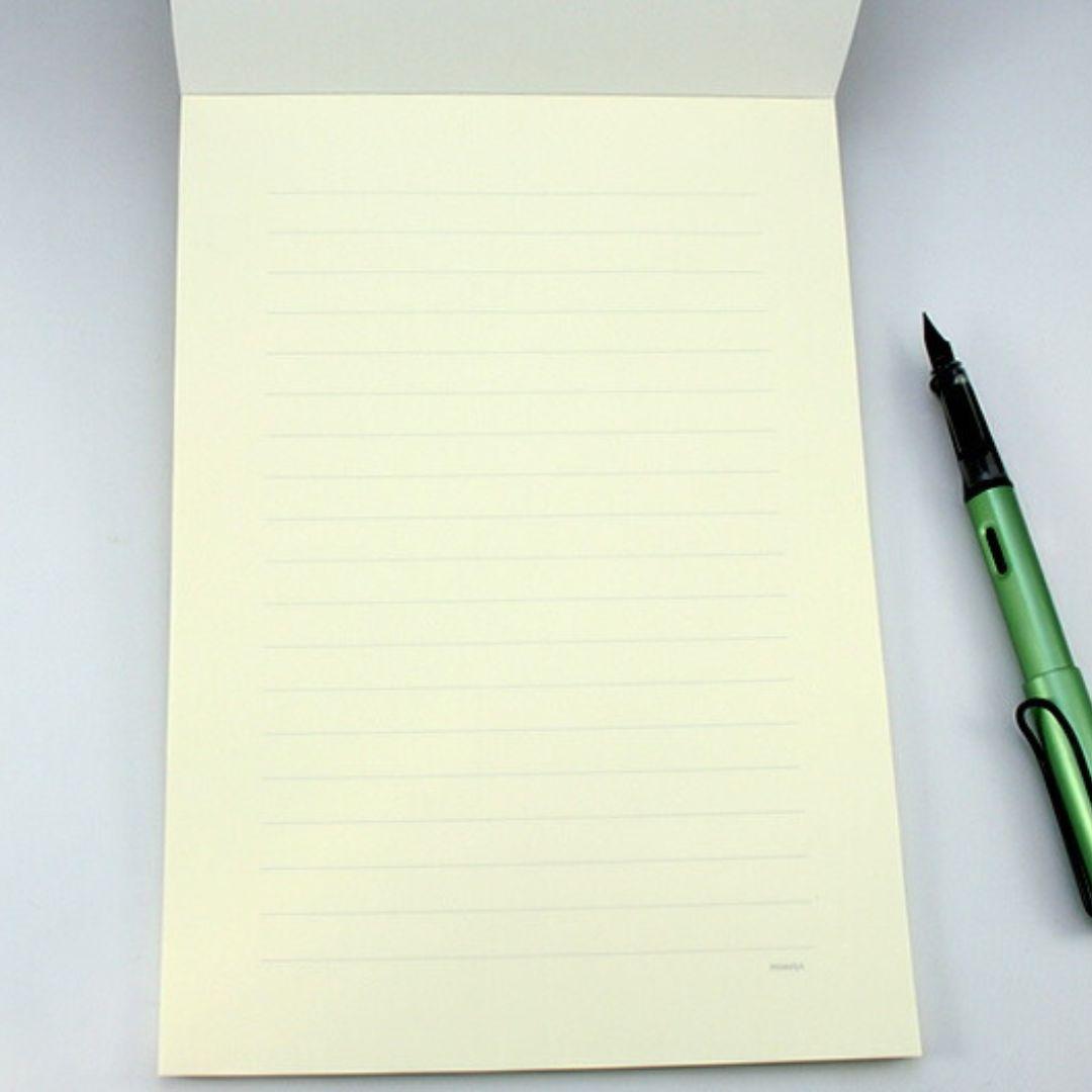 Masuya Yuga B5 Single Ruled Cream Notebook – 100 Pages