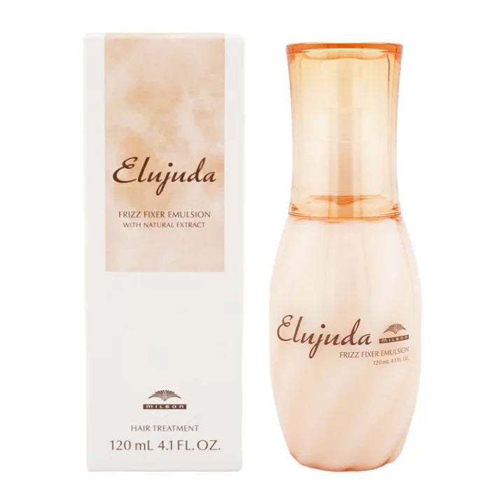 Milbon Elujuda Frizz Fixer Emulsion for Wavy Curly Hair 120ml