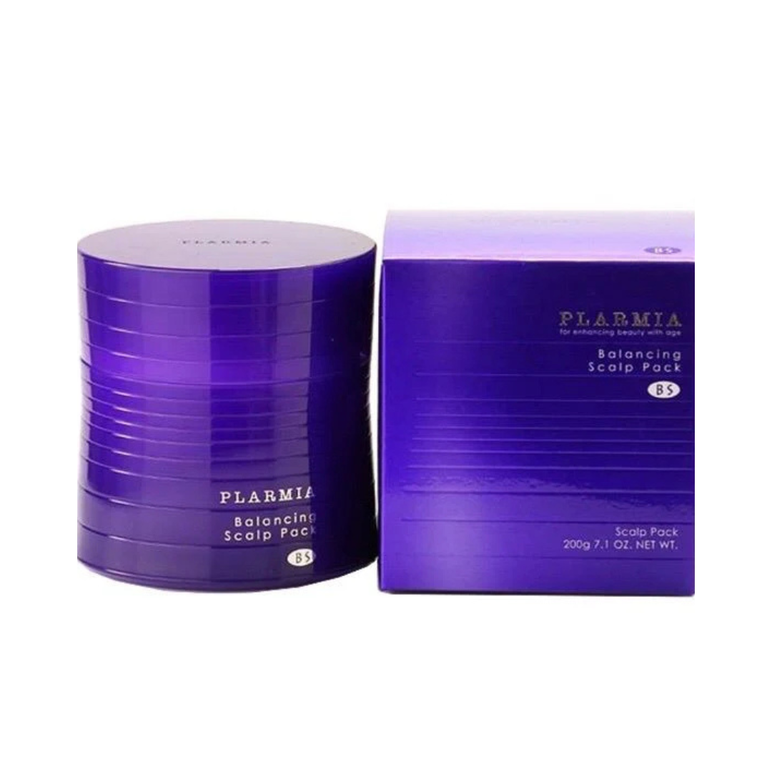 Milbon Plarmia Balancing Scalp Pack Moisturizing Hair Mask for Aging Hair
