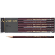 Mitsubishi Uni Star 2H Japanese Graphite Pencils – 12 Premium Leads