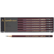 Mitsubishi Uni Star 4B Graphite Pencils – 12 Premium Japanese