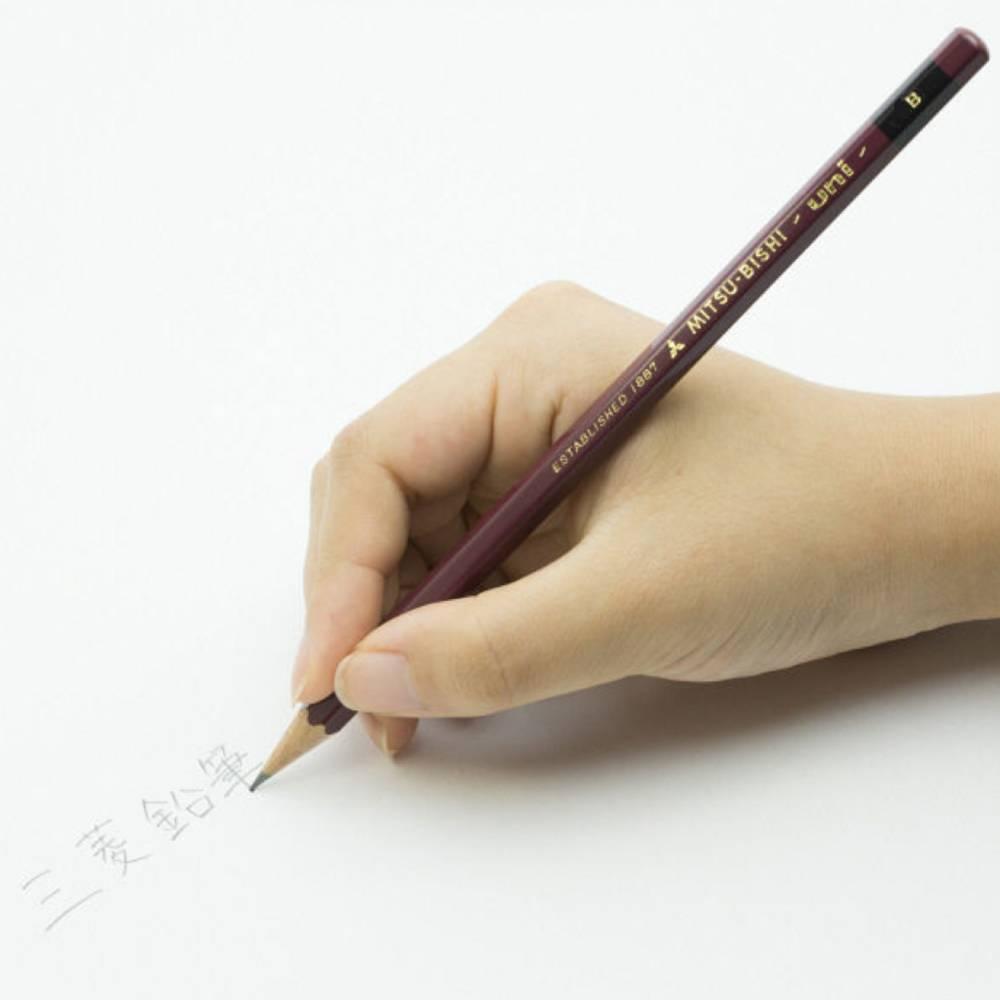 Mitsubishi Uni Star Japanese B Graphite Pencils – 12 Premium Red
