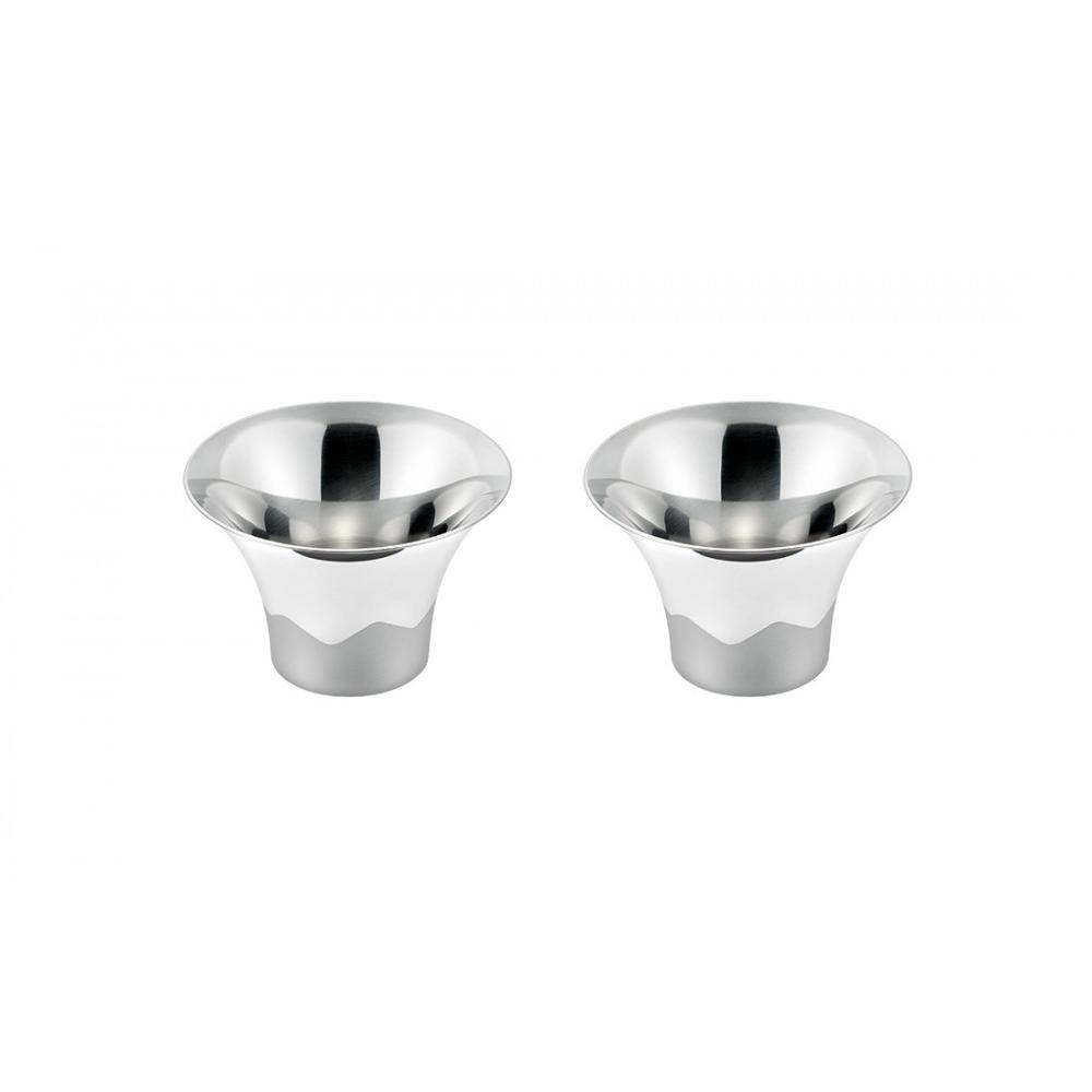 Mount Fuji Stainless Steel Sake Cups Set of 2 – 75ml