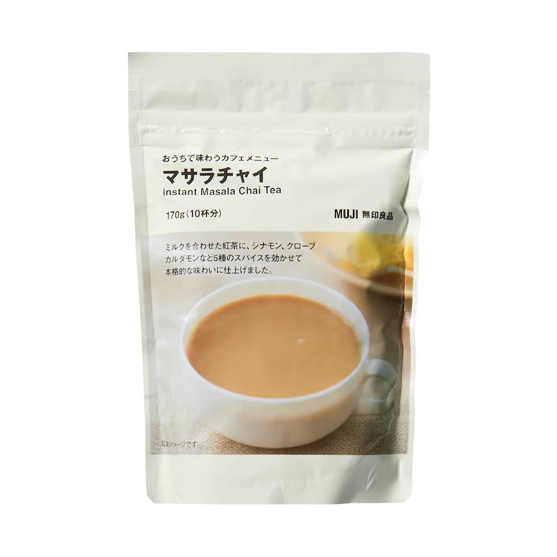 Muji Masala Chai Instant Tea Powder 170g Spiced Latte