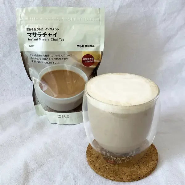 Muji Masala Chai Instant Tea Powder 170g Spiced Latte