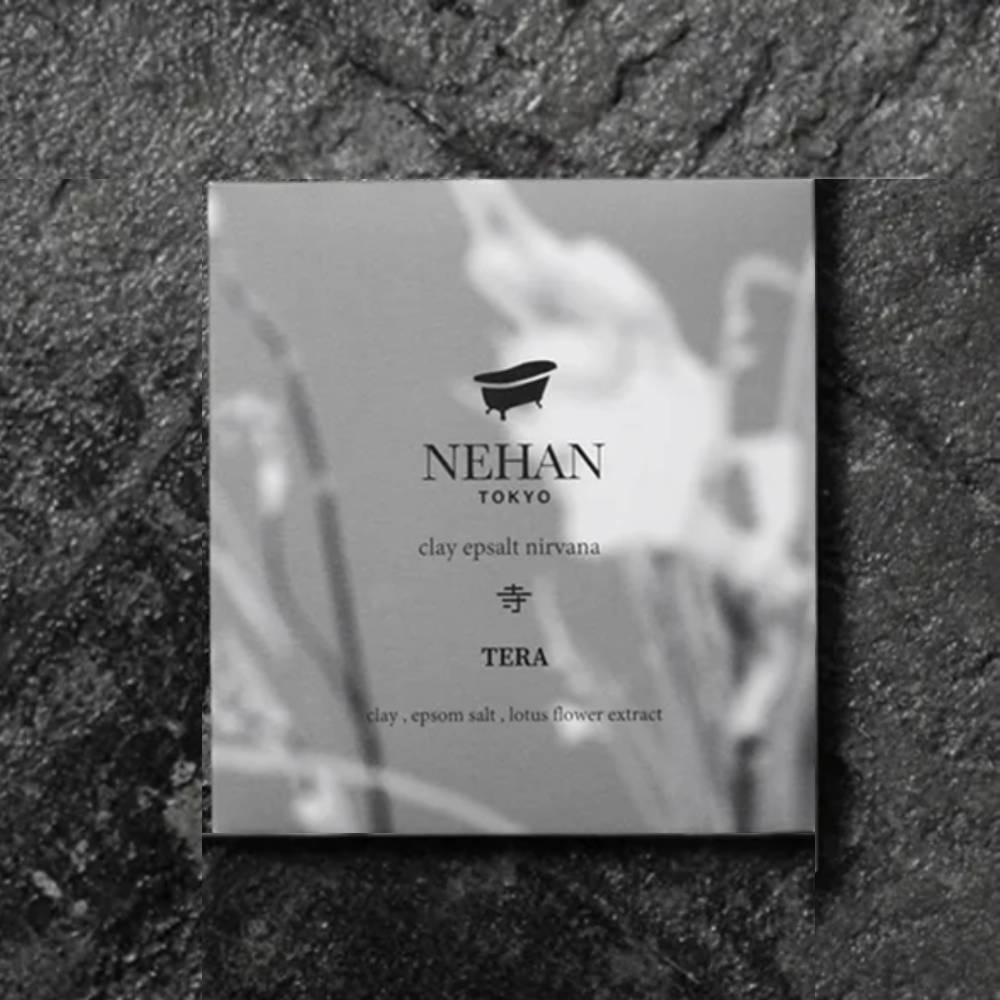 Nehan Tokyo Clay Bath & Bath Salts Temple Fragrance Blend 100g