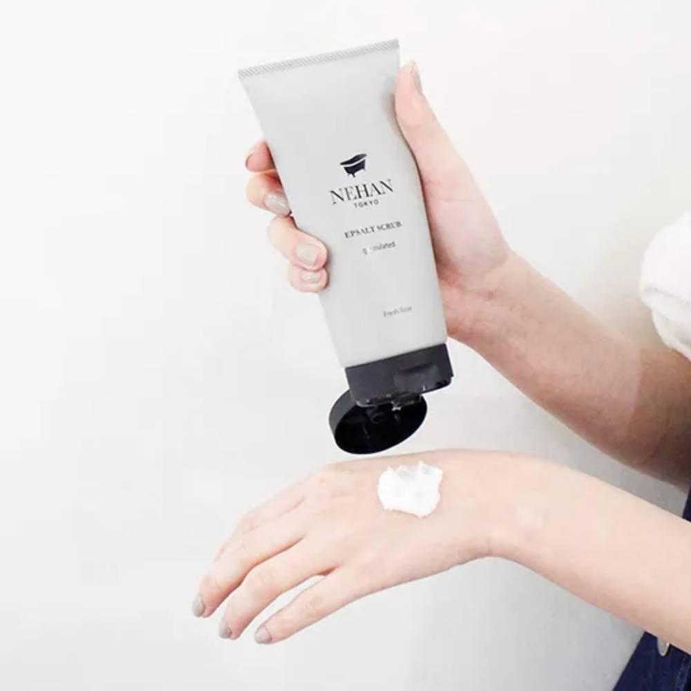 Nehan Tokyo Premium Epsom Salt Body Scrub 160g Rose Scent