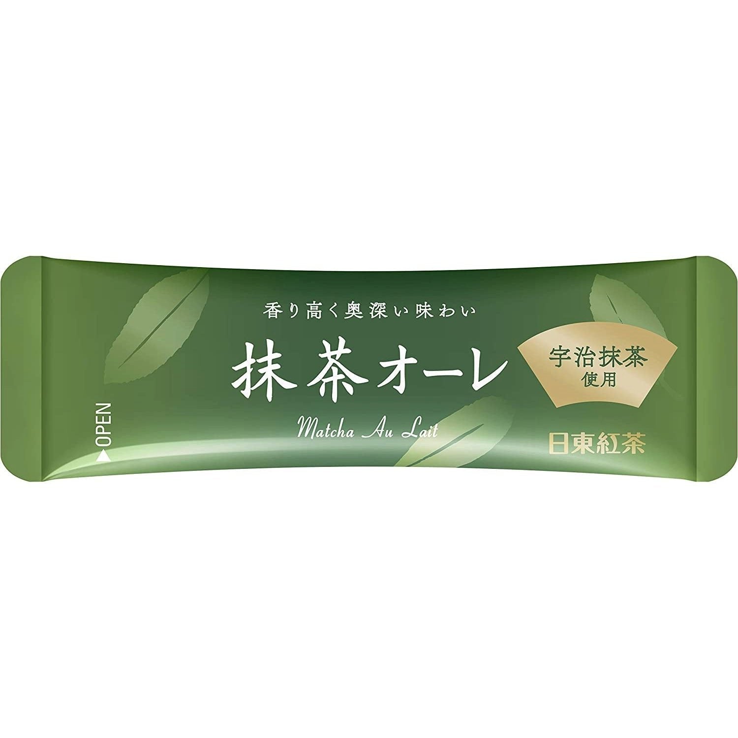 Nittoh Matcha Green Tea Latte Powder 8 Sticks – Premium Japanese Uji Matcha