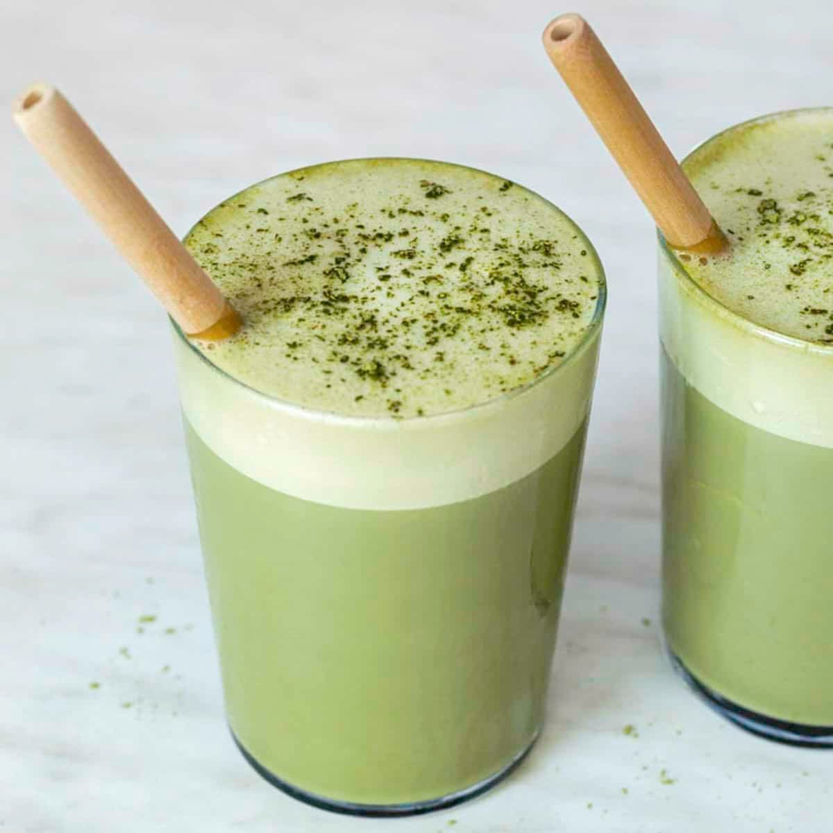 Nittoh Matcha Green Tea Latte Powder 8 Sticks – Premium Japanese Uji Matcha