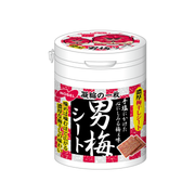 Nobel Otoko Ume Plum Sour Chewy Candy Sheets – 75g Pack