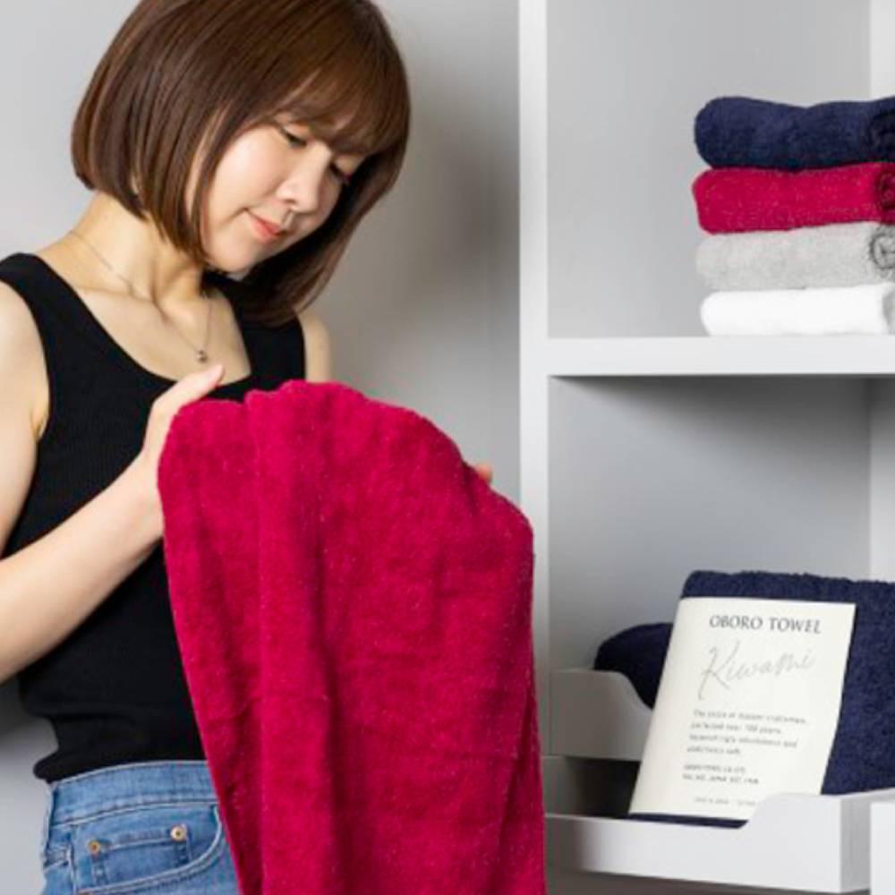 Oboro Lightweight Fluffy Bath Towel 60×120 cm Ultra‑Soft Highly Absorbent
