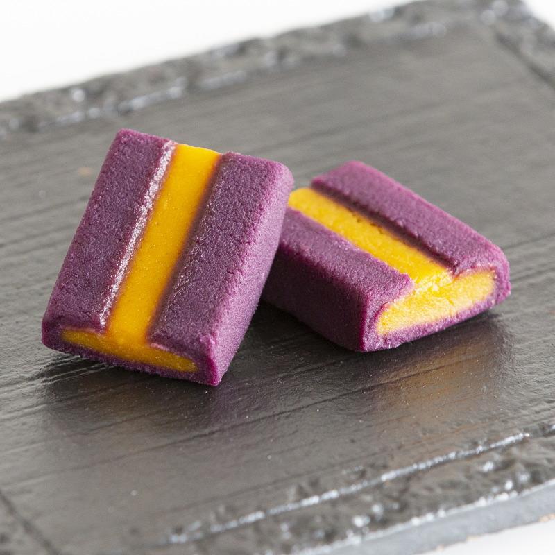 Okashi Goten Okinawan Gold Purple Sweet Potato Bites 6-Pack