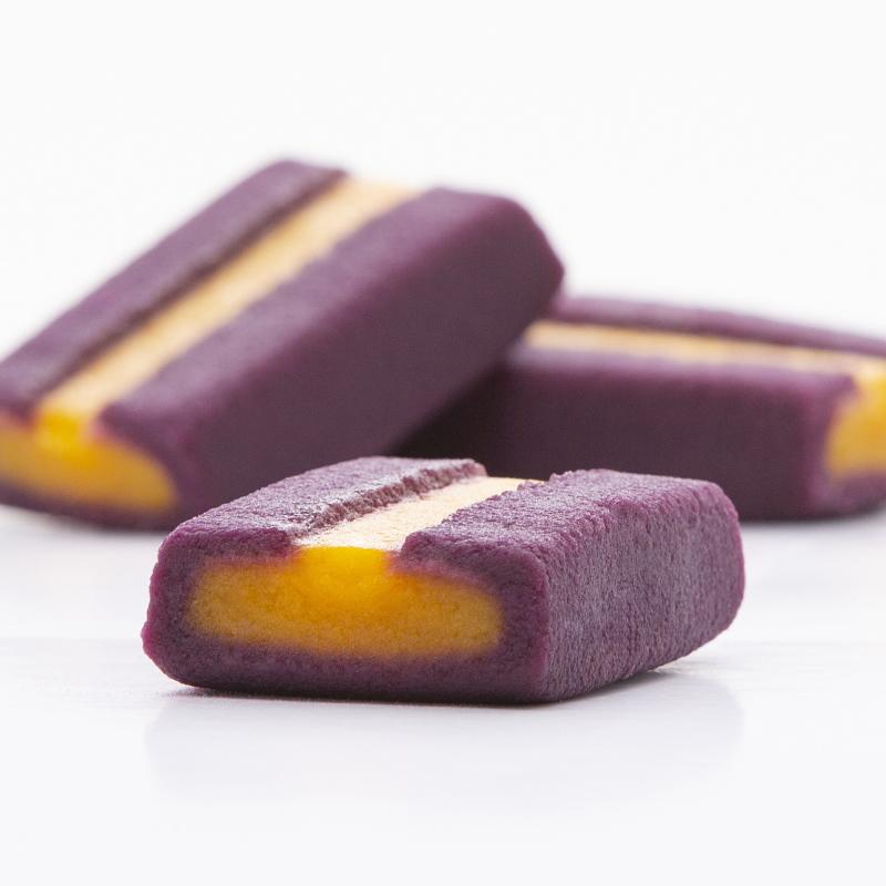 Okashi Goten Okinawan Gold Purple Sweet Potato Bites 6-Pack