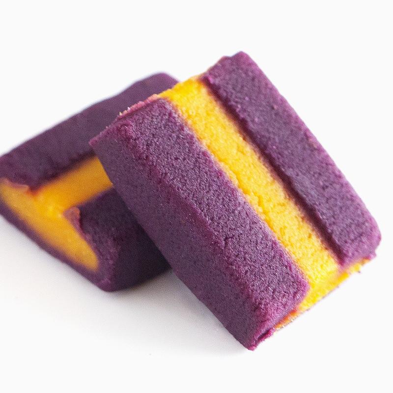 Okashi Goten Okinawan Gold Purple Sweet Potato Bites 6-Pack