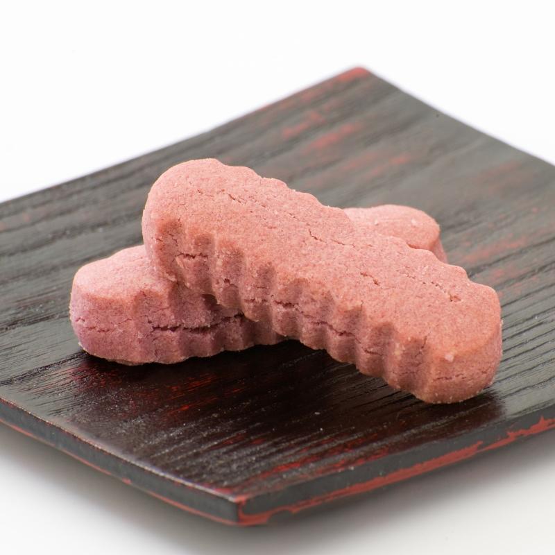 Okashi Goten Purple Sweet Potato Chinsuko Shortbread Cookies 14 Pack