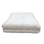 White Eco-Friendly Premium Imabari Cotton Face Towel showing high-quality texture and weave