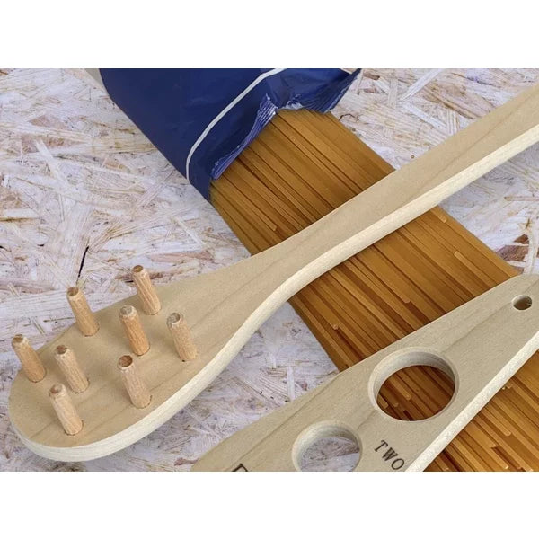 Oyanagi Natural Wood Spaghetti Spoon 30cm Pasta Server