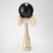 Ozora JKA Certified Professional Kendama in sleek black finish handcrafted from Japanese beech wood