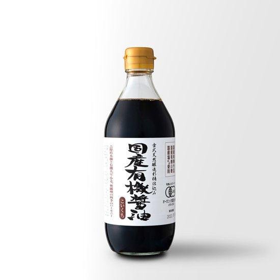Organic Japanese Dark Soy Sauce Adachi Koikuchi 500ml