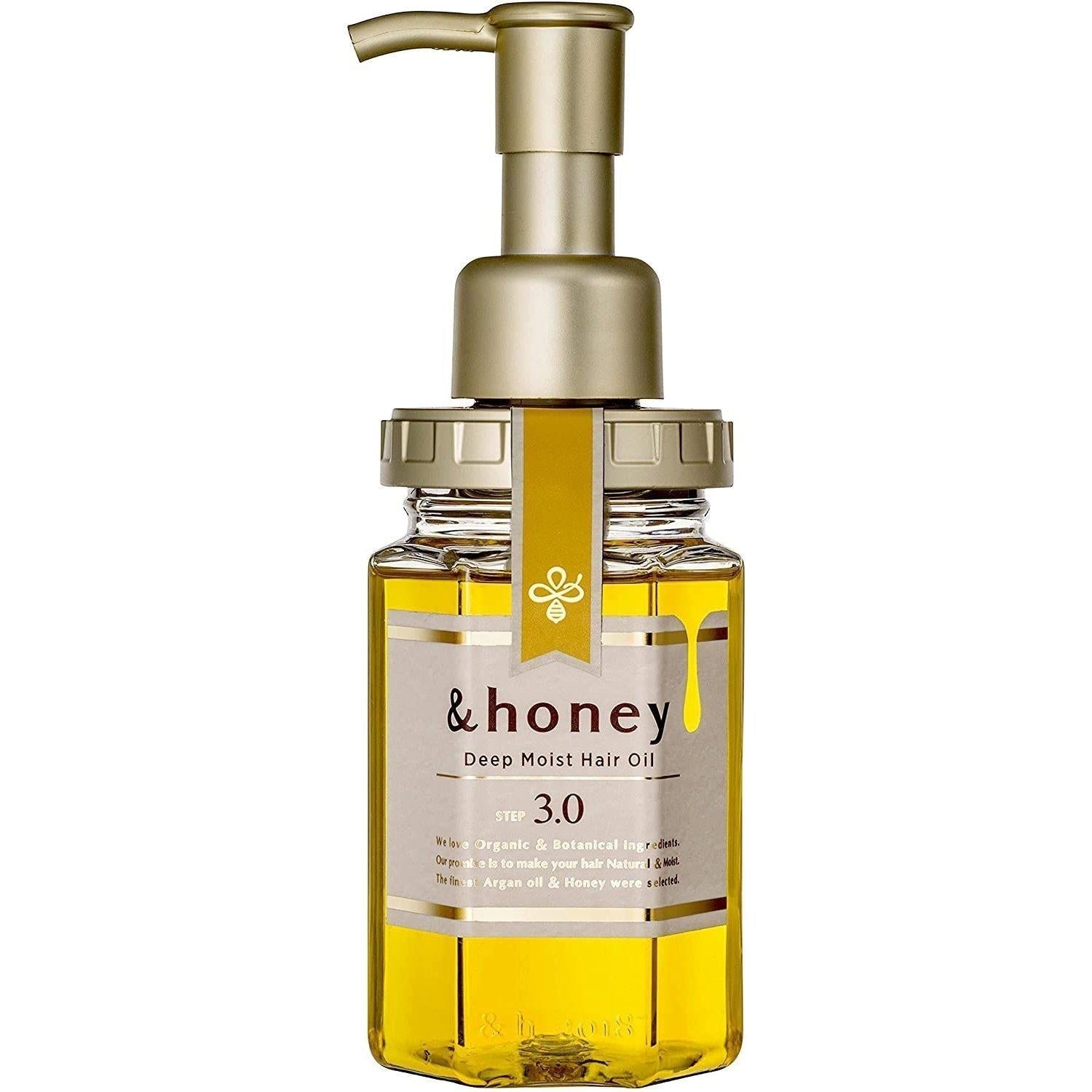 ViCREA &honey Deep Moisture Hair Oil 100ml Organic Argan Treatment