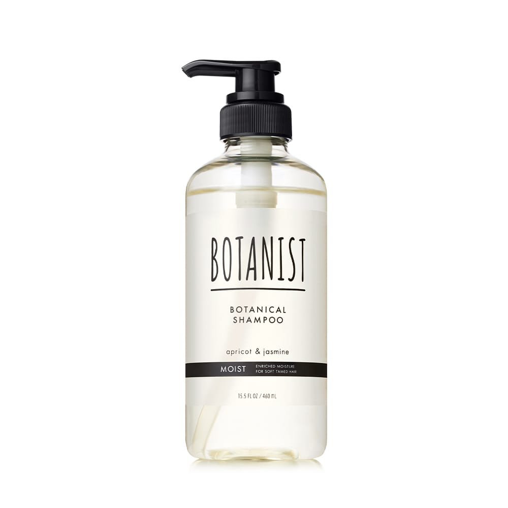 Botanist Botanical Moisturizing Shampoo 460ml bottle with minimalist design and clear liquid