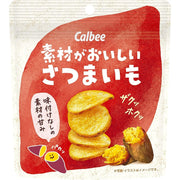 Calbee Natural Sweet Potato Chips Crunchy Japanese Snack 38g