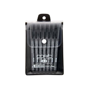 Copic Black Multiliner Marker Set – 7 Precision Pens for Artists