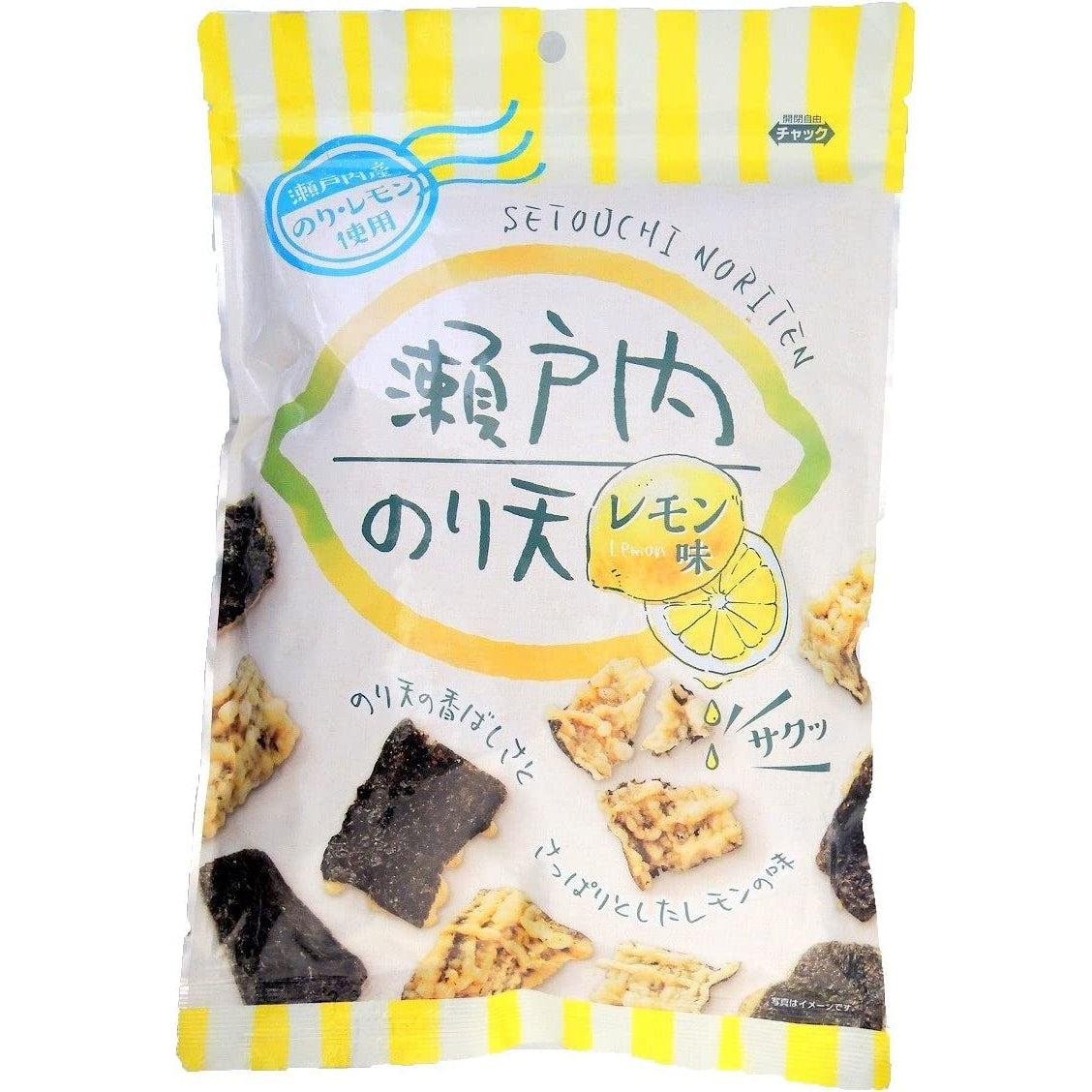 Daiko Setouchi Lemon Nori Seaweed Tempura Chips – Crunchy Japanese Snack