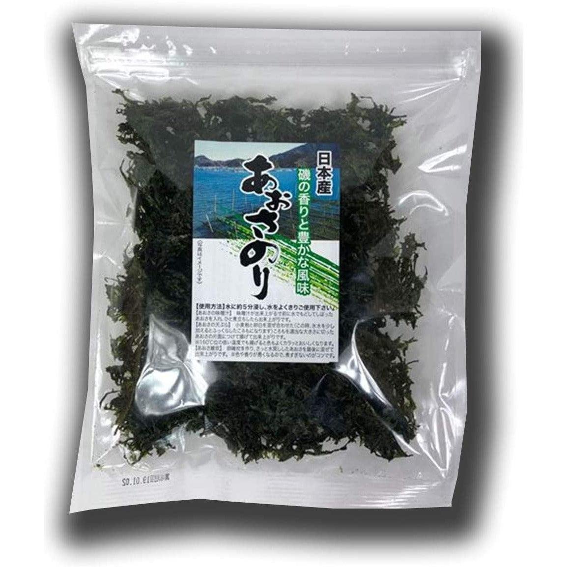 Premium Daihoku Dried Aosa Sea Lettuce from Kagoshima 50g