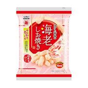 Ebi Shioyaki Light & Crispy Shrimp Flavor Arare Rice Crackers 56g Pack of 6
