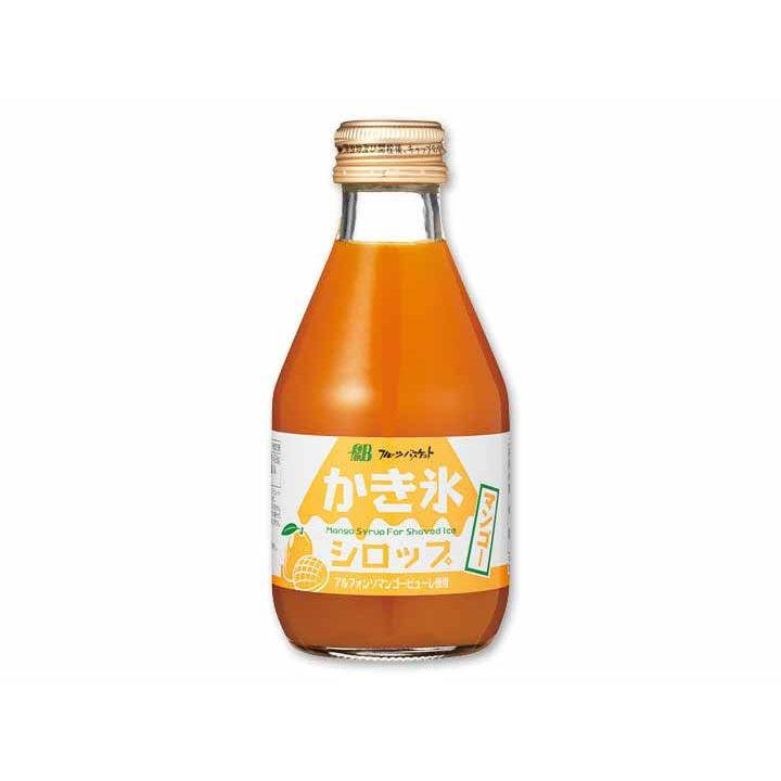 Natural Alphonso Mango Kakigori Shaved Ice Syrup 180ml