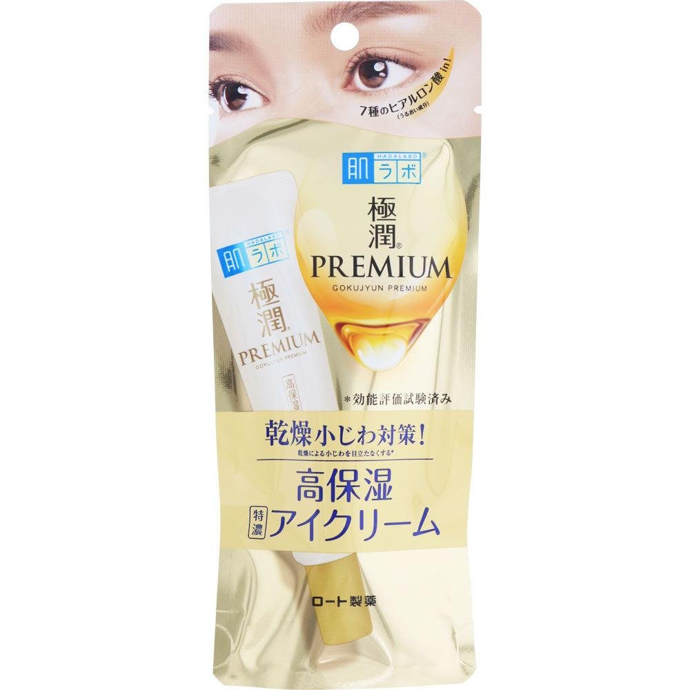 Rohto Hada Labo Gokujyun Hyaluronic Acid Anti‑Wrinkle Eye Cream 20g