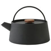 Ikenaga Tetu Cast Iron 1L Induction Kettle with Teak Handle