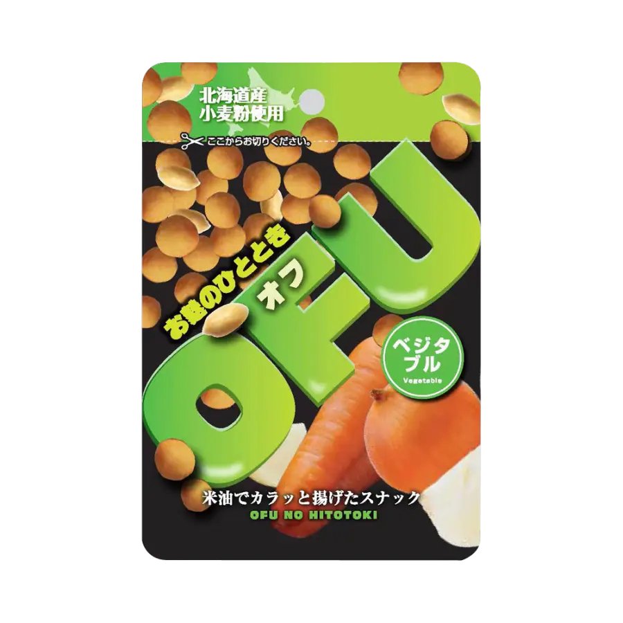 Itofu Vegetable Seasoned Fu Crackers with Smoked Peanuts – 6 Pack
