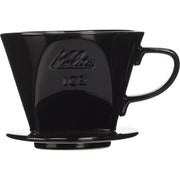Kalita Black Ceramic Coffee Dripper 102 – Precise 2‑4 Cup Brew