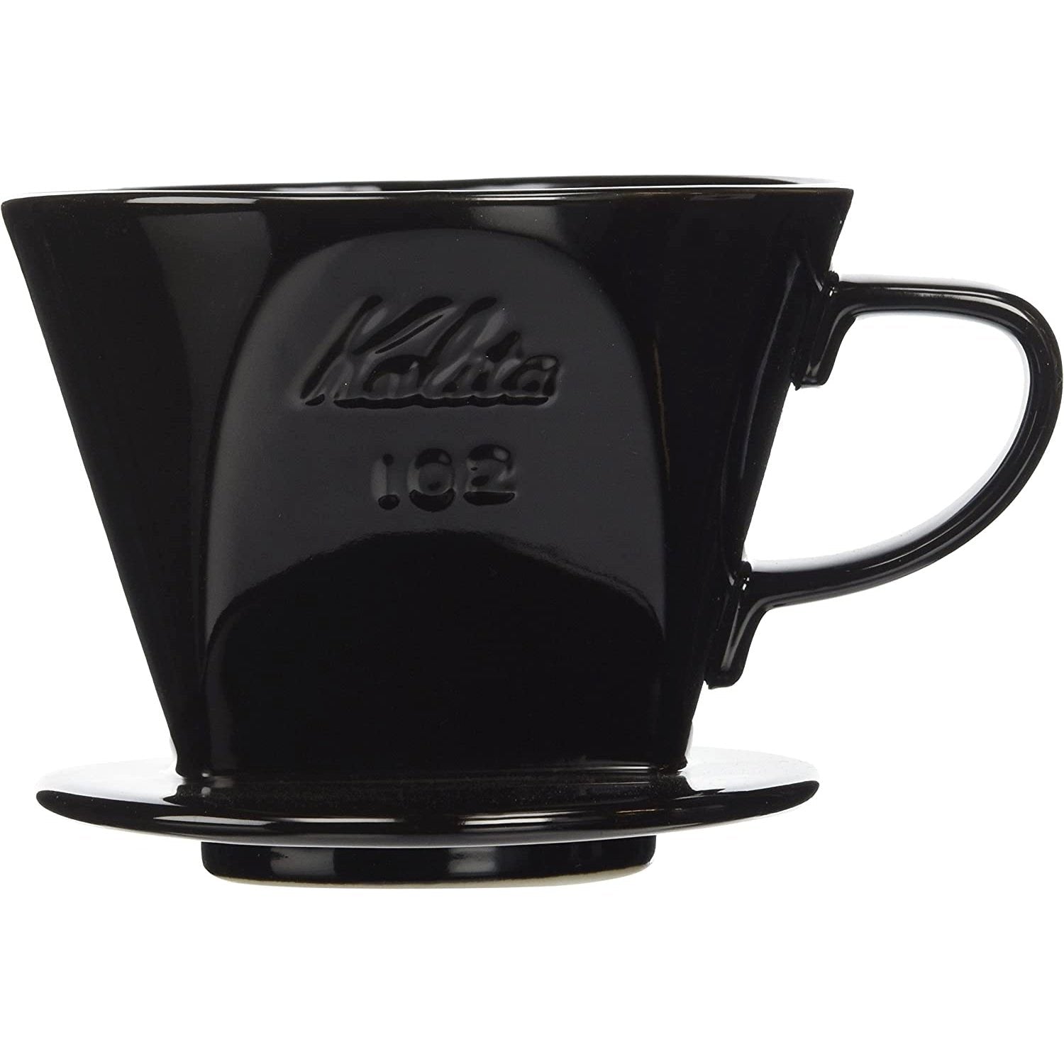Kalita Black Ceramic Coffee Dripper 102 – Precise 2‑4 Cup Brew