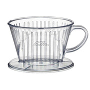 Kalita Clear Plastic Coffee Dripper 101 – 1‑2 Cup Japanese Design