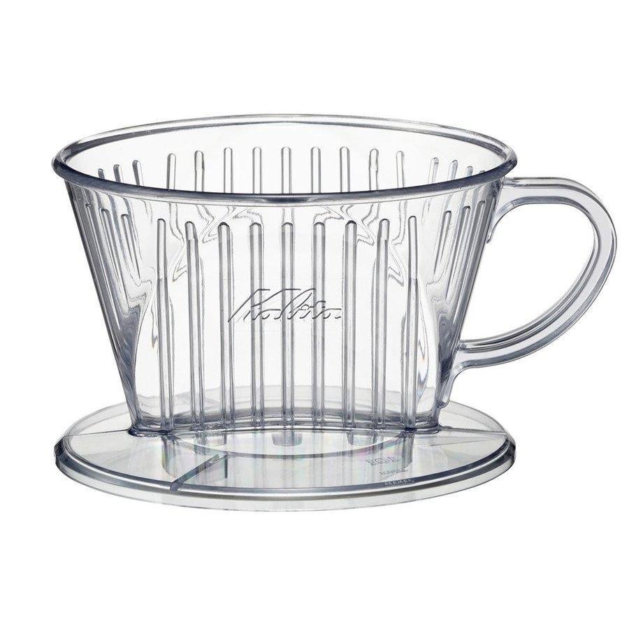 Kalita Clear Plastic Coffee Dripper 101 – 1‑2 Cup Japanese Design