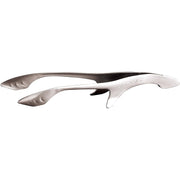 Kevnhaun 270mm Stainless Steel Kitchen Tongs with locking mechanism and scalloped edges