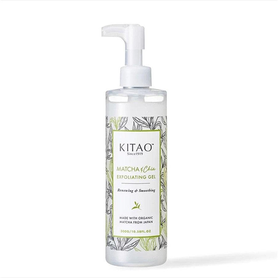 Kitao Organic Matcha Exfoliating Gel 300g Skin‑Renewing Green Tea Peel