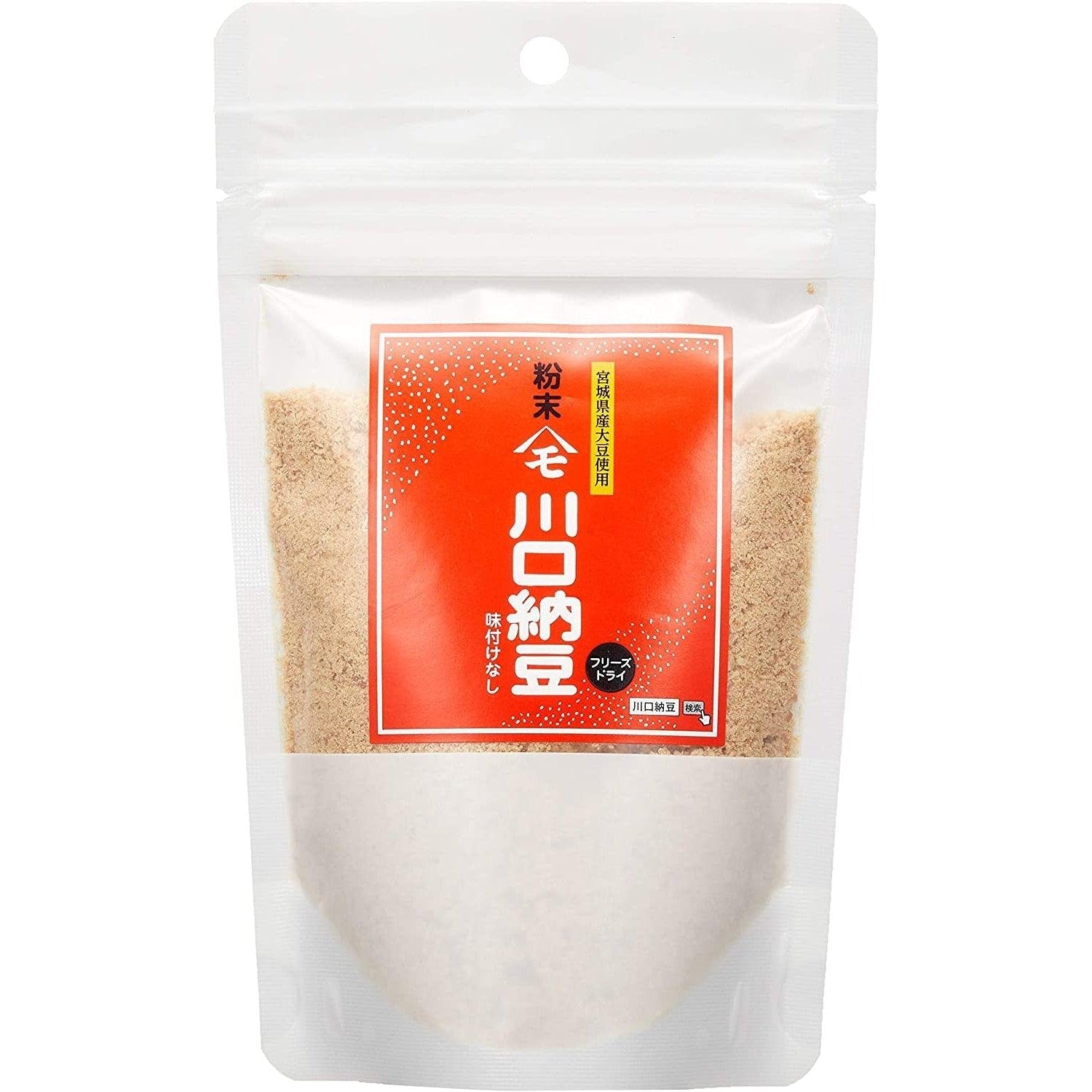 Kawaguchi Freeze-Dried Natto Powder 75g High-Protein Japanese Superfood Convenient