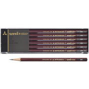 Mitsubishi Uni Star Japanese 2B Graphite Pencil Set 12