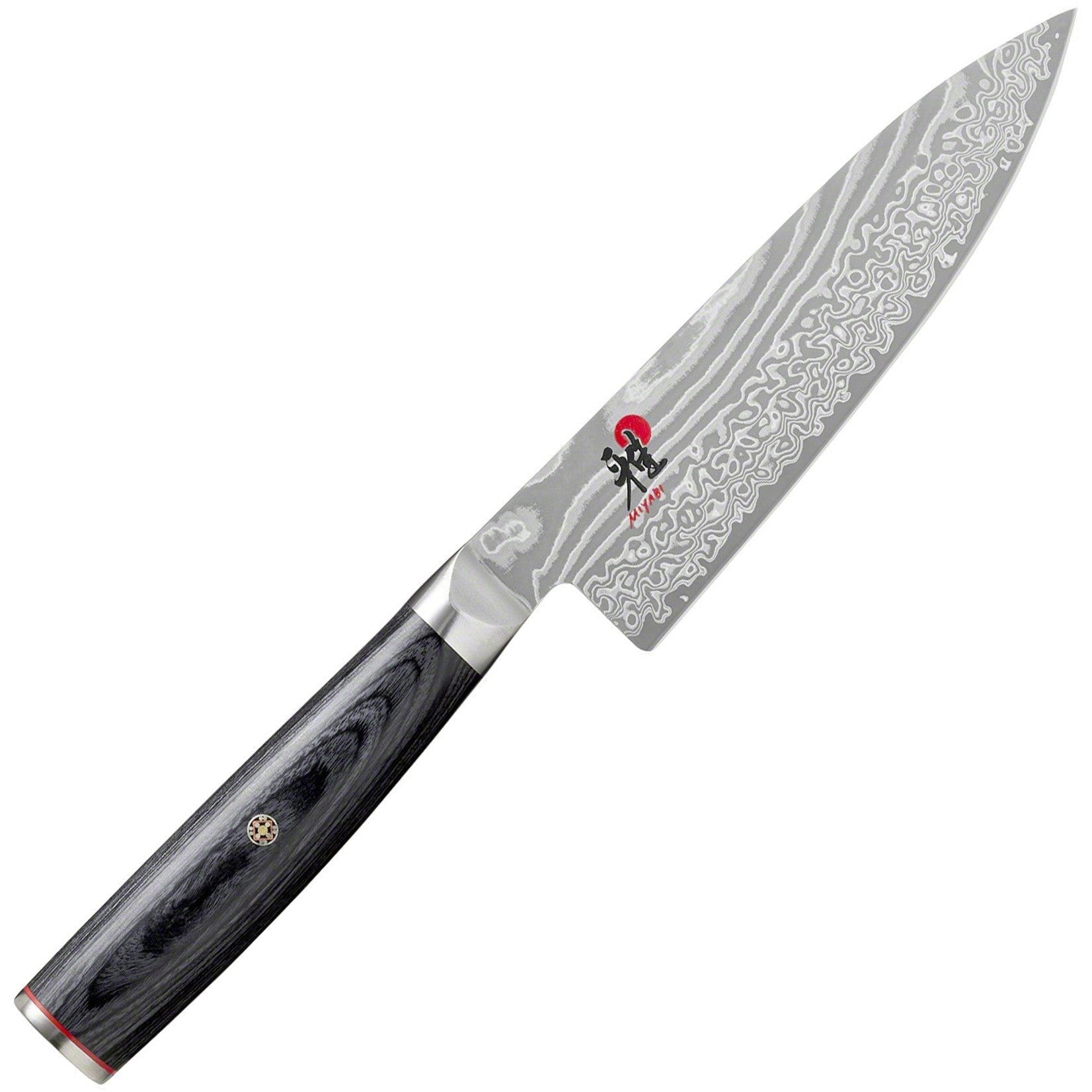 Miyabi 5000FCD 160mm Damascus Steel Gyuto Knife with Pakkawood handle