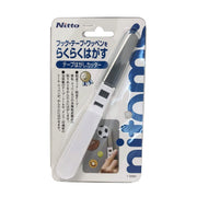 Nitto Stainless Steel Label Remover with pentagonal edge on a white background