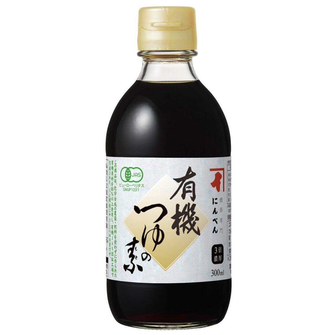 Ninben Organic Tsuyu Concentrated Soup Base 300ml Japanese Seasoning
