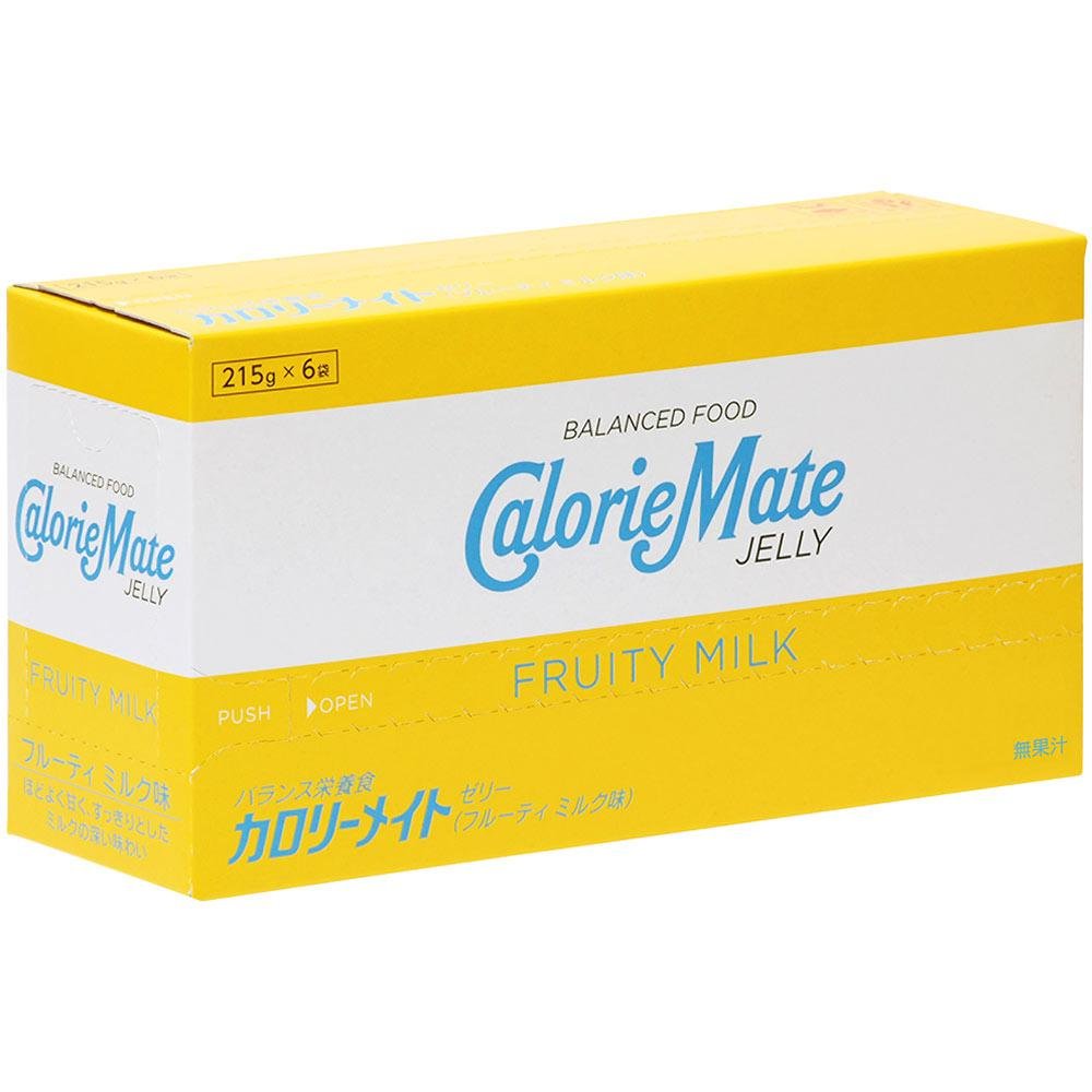 Otsuka Calorie Mate Jelly Fruit Milk Energy Drink 215g Pack