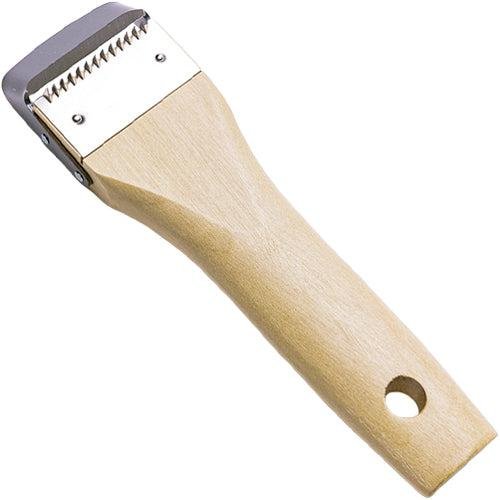 Premium Magnolia Wood Japanese Julienne Peeler – Precise Vegetable Shredder