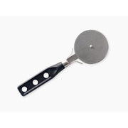 Tiger Crown 18/0 stainless steel pizza cutter wheel with ergonomic black handle and finger guard